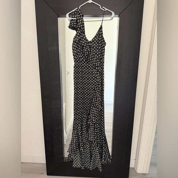 Jill Stuart Dresses & Skirts - Jill Jill Stuart One-Shoulder Kiera Print Ruffle Gown NWT